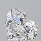Diamante Naturale Taglio Cuore 0.9ct EX/EX H VVS2 - GIA - 5.69x6.66x3.99mm