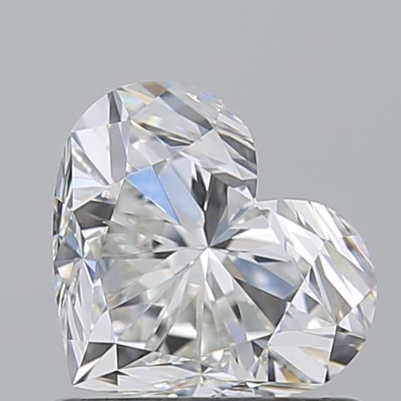 Diamante Naturale Taglio Cuore 0.9ct EX/EX H VVS2 - GIA - 5.69x6.66x3.99mm