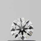 Diamante Naturale Taglio Brillante 0.4ct VG/G/EX H VVS1 - IGI - 4.64x4.67x2.92mm