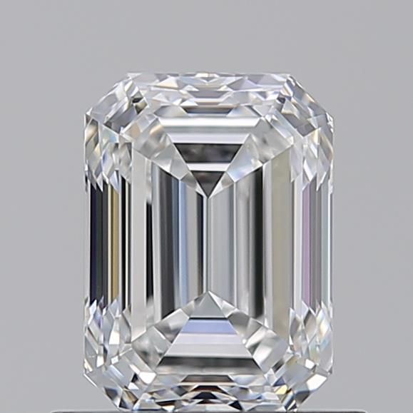 Diamante Naturale Taglio Smeraldo 0.9ct VG/VG F VS1 - GIA - 6.27x4.53x3.16mm