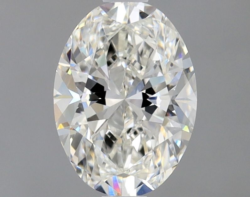 Diamante Naturale Taglio Ovale 0.9ct VG/VG F VVS2 - GIA - 7.43x5.41x3.43mm