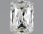 Diamante Naturale Taglio Radiant 0.9ct VG/EX F VS1 - GIA - 6.34x4.47x3.13mm