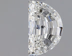 Diamante Naturale Taglio Mezzaluna 0.5ct VG/EX H VVS1 - GIA - 6.38x3.95x2.55mm