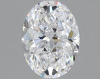Diamante Naturale Taglio Ovale 0.9ct VG/VG D VVS2 - GIA - 7.27x5.4x3.46mm