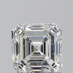 Diamante Taglio Smeraldo Quadrato 1.3ct VG/EX F VS2 - GIA - 5.92x5.89x3.97mm
