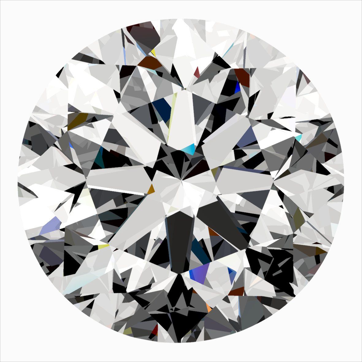 Diamante Naturale Taglio Brillante 0.3ct VG/EX/EX G VS1 - IGI - 4.18x4.23x2.7mm