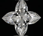 Diamante Naturale Taglio Particolare 0.51ct VG/EX G IF - GIA - 4.66x4.58x3.18mm