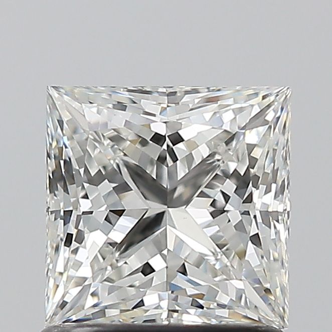 Diamante Naturale Taglio Princess 1.07ct VG/EX G VVS2 - GIA - 5.72x5.68x3.86mm
