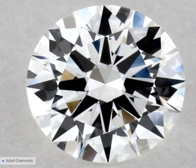 Diamante Naturale Taglio Brillante 0.27ct 3EX F IF - GIA - 4.23x4.25x2.51mm