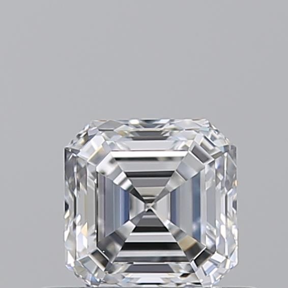 Diamante Naturale Taglio Asscher 0.51ct VG/EX E VVS1 - GIA - 4.44x4.39x2.99mm