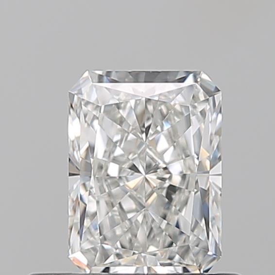 Diamante Naturale Taglio Radiant 0.53ct EX/EX H VVS1 - GIA - 5.47x4.04x2.68mm