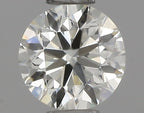 Diamante Taglio Brillante 0.4ct VG/VG/VG J VVS2 - IGI - 4.59x4.65x2.96mm