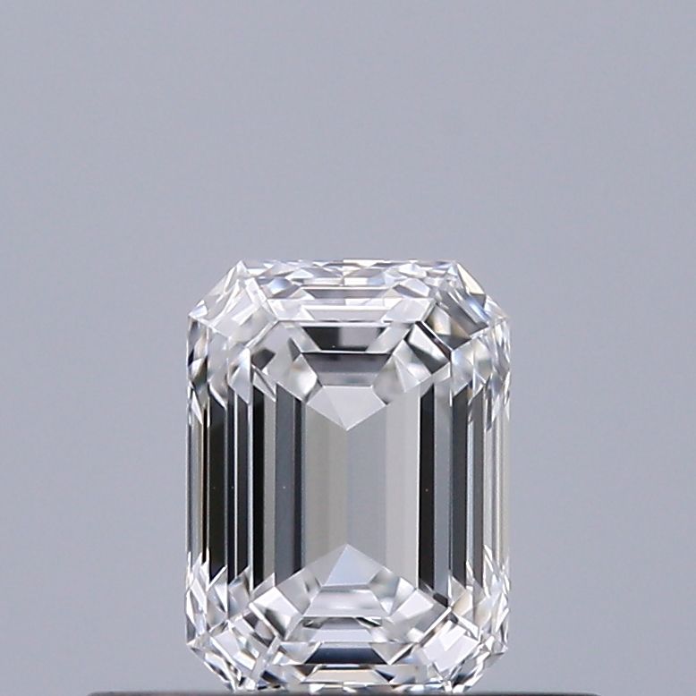 Diamante Naturale Taglio Smeraldo 0.4ct VG/EX D VS1 - GIA - 4.85x3.52x2.39mm