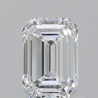Diamante Naturale Taglio Smeraldo 1.01ct VG/EX D VVS2 - GIA - 6.72x4.61x3.23mm