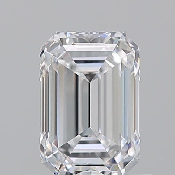 Diamante Naturale Taglio Smeraldo 1.01ct VG/EX D VVS2 - GIA - 6.72x4.61x3.23mm