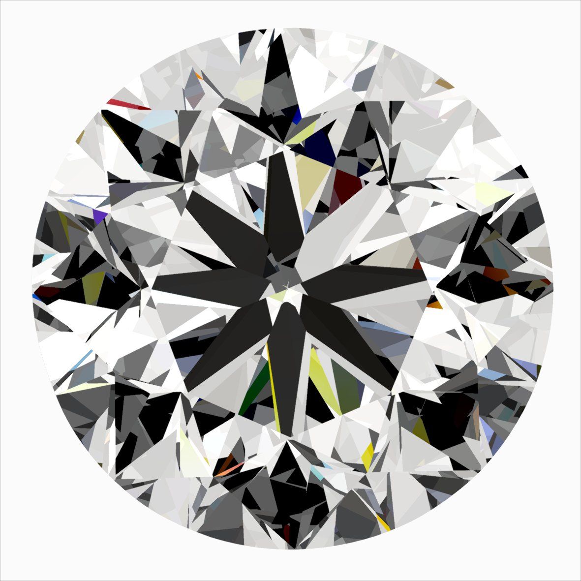 Diamante Naturale Taglio Brillante 0.3ct VG/VG/EX H VS2 - IGI - 4.13x4.17x2.72mm