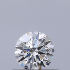 Diamante Naturale Taglio Brillante 0.4ct VG/EX/EX D VS2 - GIA - 4.67x4.64x2.91mm
