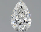 Diamante Naturale Taglio Goccia 0.61ct VG/EX F IF - GIA - 7.64x4.77x2.93mm