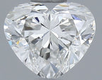 Diamante Naturale Taglio Cuore 0.75ct EX/EX H VS1 - GIA - 5.42x6.24x3.75mm