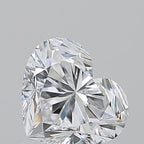 Diamante Naturale Taglio Cuore 1.02ct EX/EX D VVS2 - GIA - 5.79x6.82x4.34mm