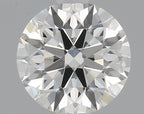 Diamante Naturale Taglio Brillante 0.54ct 3EX H VVS2 - IGI - 5.22x5.26x3.24mm
