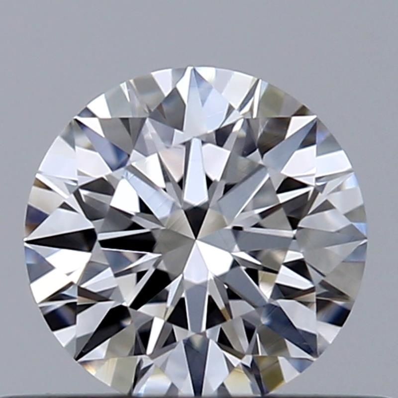 Diamante Naturale Taglio Brillante 0.36ct 3EX D VS2 - GIA - 4.59x4.61x2.83mm