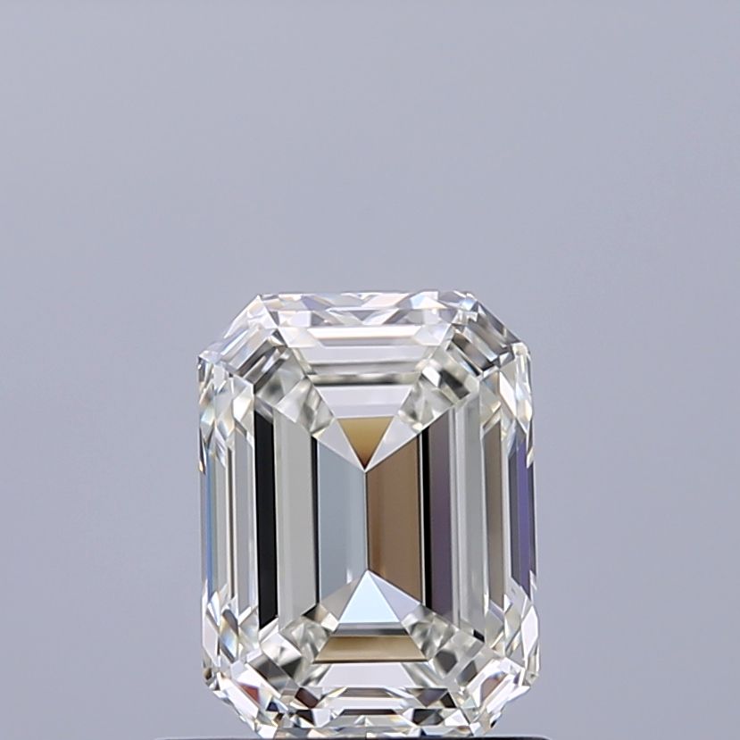 Diamante Naturale Taglio Smeraldo 1ct VG/EX J VVS1 - GIA - 6.42x4.76x3.29mm