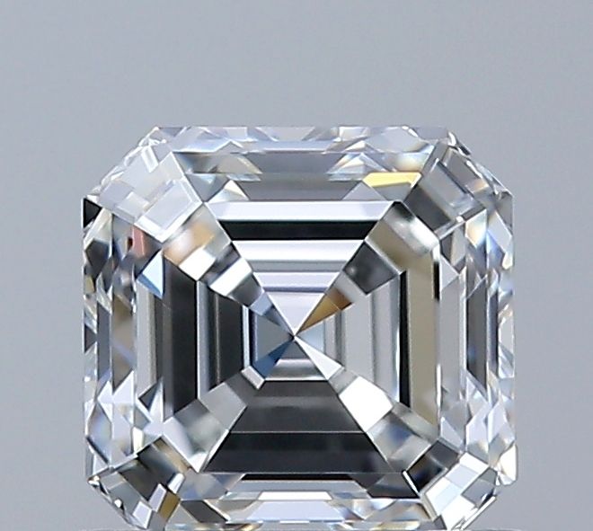 Diamante Taglio Smeraldo Quadrato 0.74ct VG/EX E VVS1 - GIA - 5.03x4.93x3.33mm