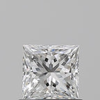 Diamante Naturale Taglio Princess 0.72ct VG/VG F VVS1 - GIA - 4.98x4.92x3.56mm