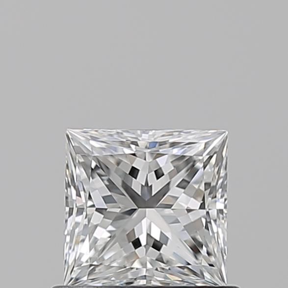 Diamante Naturale Taglio Princess 0.72ct VG/VG F VVS1 - GIA - 4.98x4.92x3.56mm