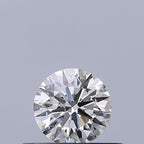 Diamante Naturale Taglio Brillante 0.35ct 3EX E VVS1 - IGI - 4.48x4.5x2.79mm