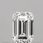Diamante Naturale Taglio Smeraldo 0.3ct G/EX D VS2 - GIA - 4.55x3.07x2.14mm