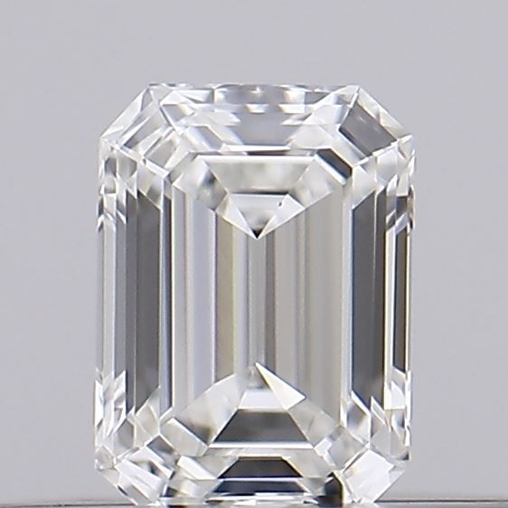 Diamante Naturale Taglio Smeraldo 0.19ct G/VG G VVS2 - GIA - 3.82x2.76x1.84mm