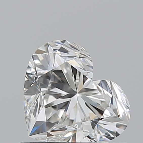 Diamante Naturale Taglio Cuore 0.7ct VG/VG H IF - GIA - 5.17x6.09x3.78mm