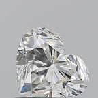 Diamante Naturale Taglio Cuore 0.7ct VG/VG H IF - GIA - 5.17x6.09x3.78mm