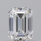 Diamante Naturale Taglio Smeraldo 0.9ct VG/EX E VS1 - GIA - 6.31x4.5x3.12mm