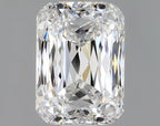 Diamante Naturale Taglio Radiant 1.07ct VG/EX E VVS2 - GIA - 6.66x4.77x3.38mm