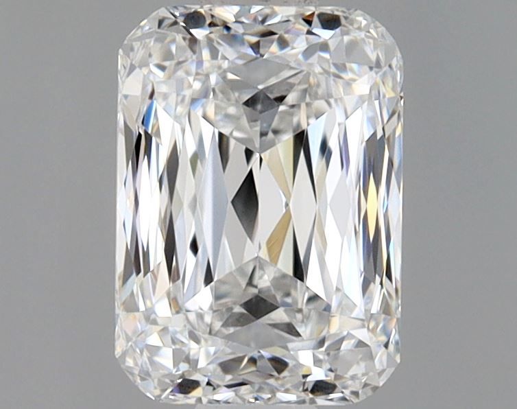 Diamante Naturale Taglio Radiant 1.07ct VG/EX E VVS2 - GIA - 6.66x4.77x3.38mm