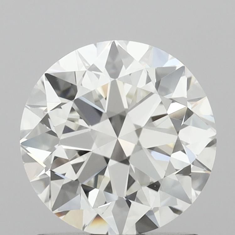 Diamante Naturale Taglio Brillante 1.4ct 3EX G VVS2 - IGI - 7.05x7.12x4.44mm