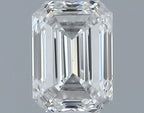 Diamante Naturale Taglio Smeraldo 0.32ct VG/EX G VS1 - GIA - 4.47x3.22x2.21mm