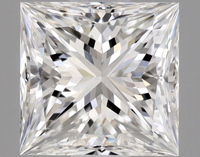 Diamante Naturale Taglio Princess 0.7ct VG/EX F VVS1 - GIA - 5.02x4.86x3.58mm