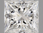 Diamante Naturale Taglio Princess 0.7ct VG/EX F VVS1 - GIA - 5.02x4.86x3.58mm