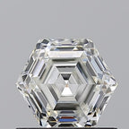 Diamante Naturale Taglio Esagonale 0.72ct EX/EX J VVS2 - GIA - 5.97x5.01x3.27mm