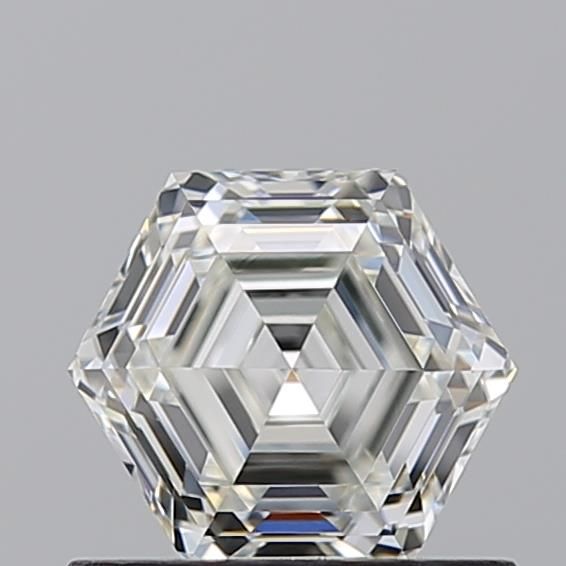 Diamante Naturale Taglio Esagonale 0.72ct EX/EX J VVS2 - GIA - 5.97x5.01x3.27mm