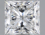 Diamante Naturale Taglio Princess 0.96ct VG/EX F VS2 - GIA - 5.33x5.23x3.84mm