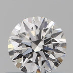 Diamante Taglio Brillante 0.45ct EX/VG/EX F VS2 - GIA - 4.88x4.83x3.06mm