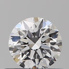 Diamante Naturale Taglio Brillante 0.4ct EX/VG/VG D VS2 - GIA - 4.7x4.65x2.93mm