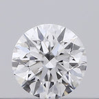 Diamante Naturale Taglio Brillante 0.17ct 3EX D VS1 - GIA - 3.55x3.57x2.23mm