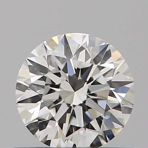Diamante Naturale Taglio Brillante 0.45ct 3EX I VVS1 - GIA - 4.9x4.87x3.06mm