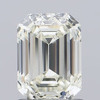 Diamante Naturale Taglio Smeraldo 1.61ct EX/EX J VVS2 - IGI - 7.7x5.54x3.84mm